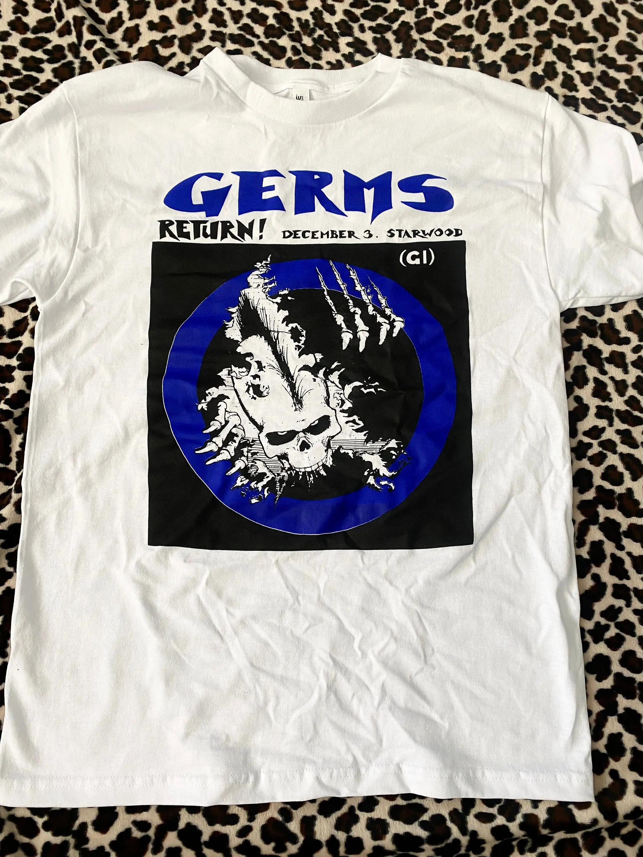 Germs Final Show Flyer T Shirt