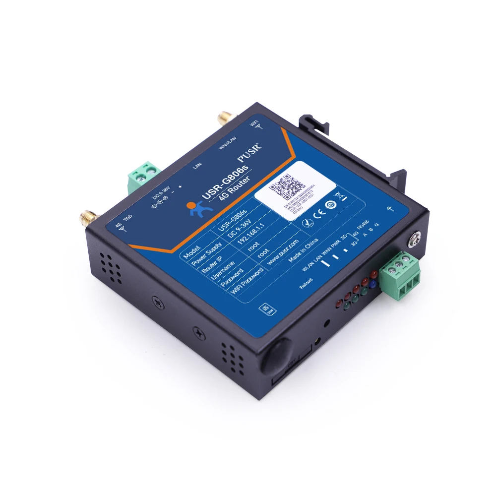 Imagem -04 - Lan Ethernet para 4g Wifi Converter Server Porta Serial Industrial Roteador 4g Lte Usr-g806s Dispositivo Iot Suporte Modbus