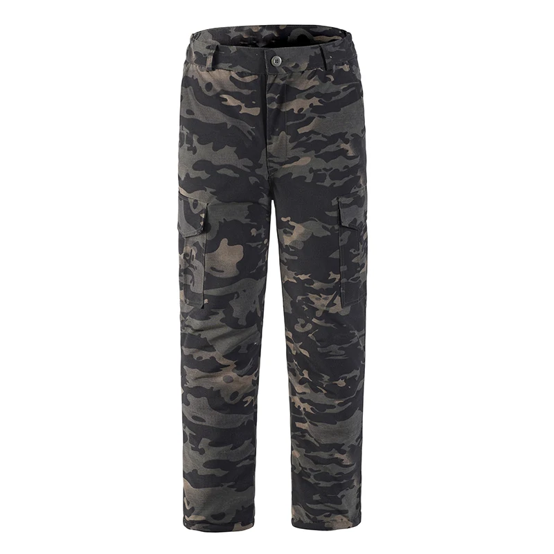 

Камуфляжные рабочие брюки Thiened для мужчин, зимняя износостойкая рабочая одежда, длинные брюки, термоизоляция для ежедневного использования