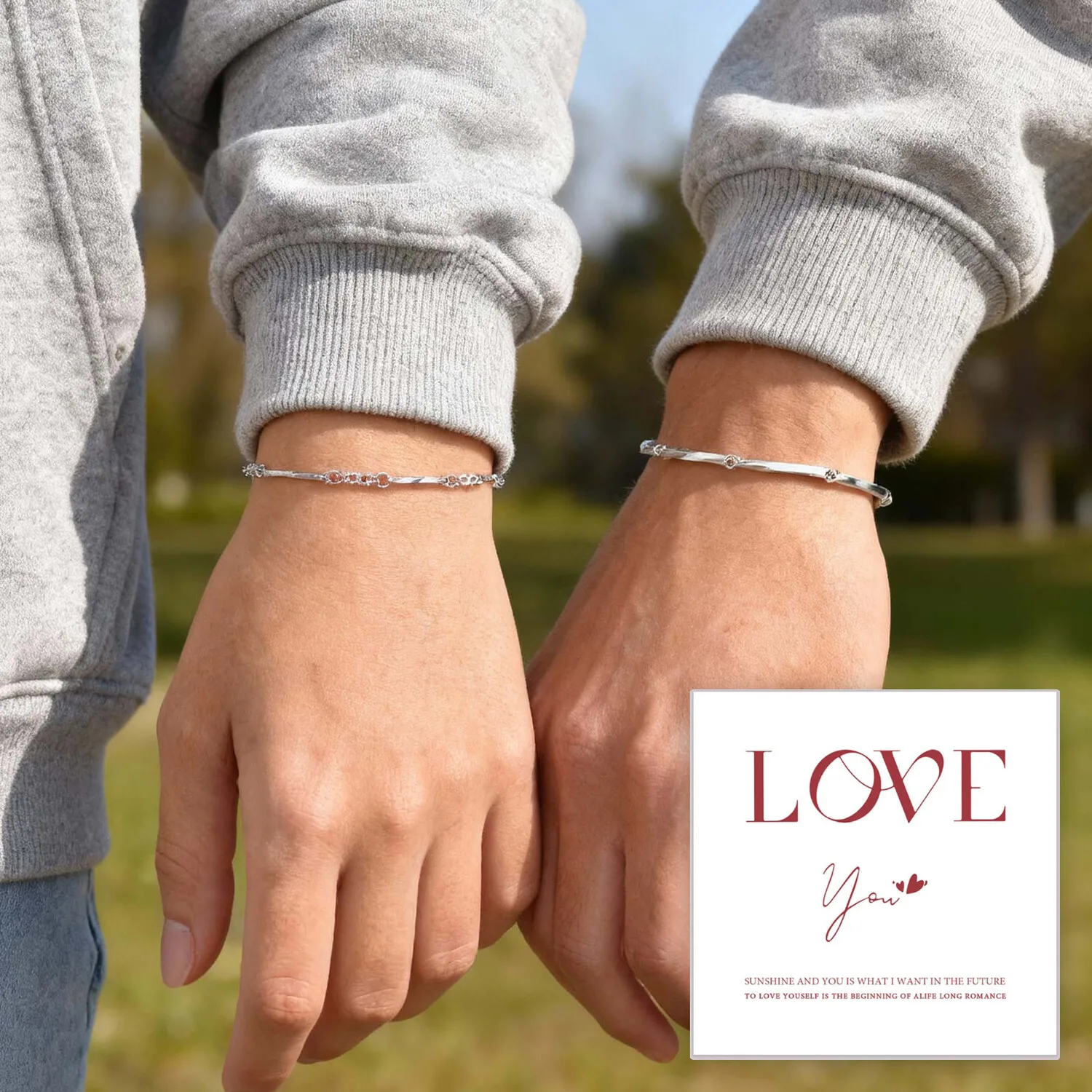 Verdrehtes Kabel-Gliederketten-Armband für Damen, klobiges Rolo-Armband aus Edelstahl, dicker Armband-Schmuck