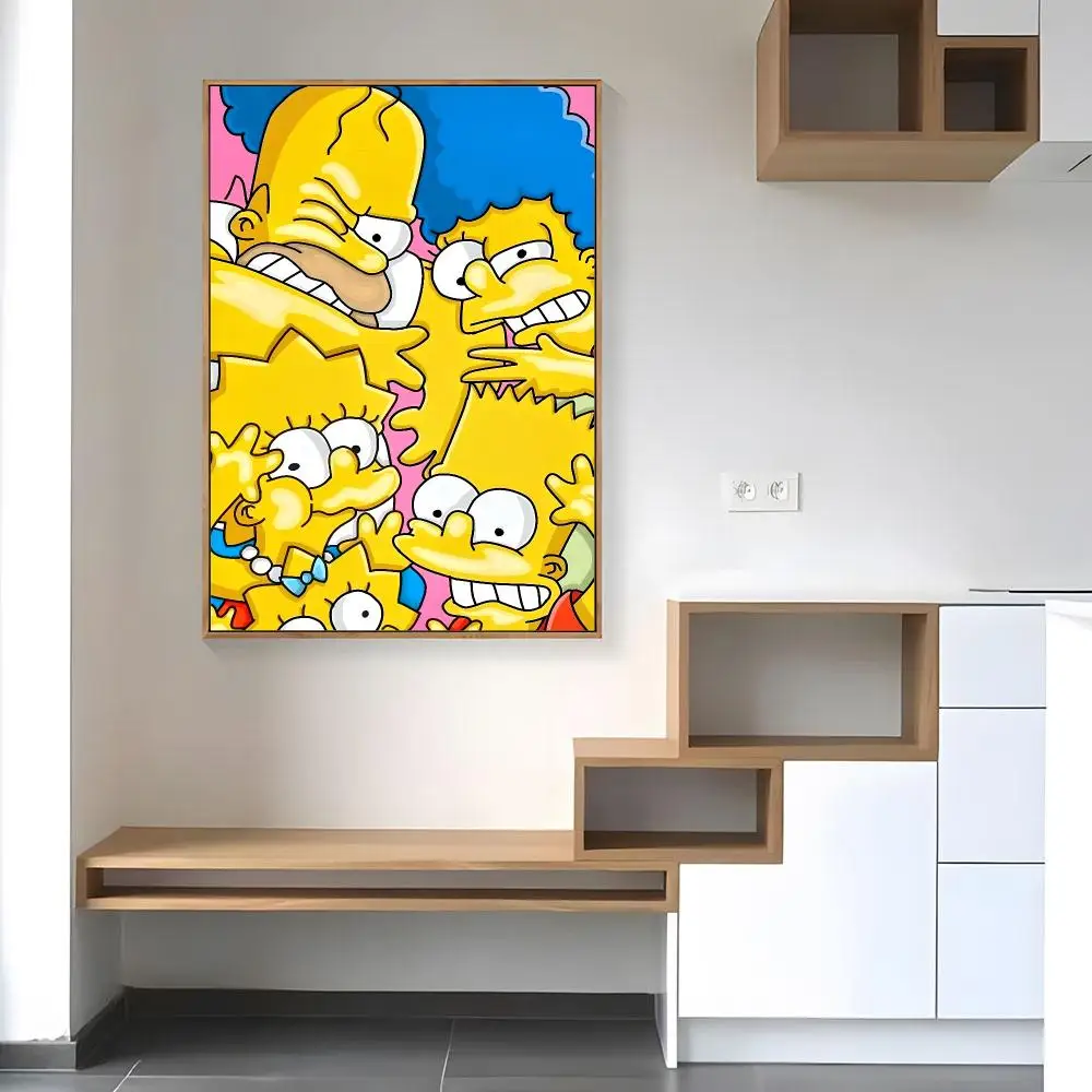 T-The S-Simpsons Poster Paper Print Home Living Room Bedroom Entrance Bar Cafe Art Painting Decoration
