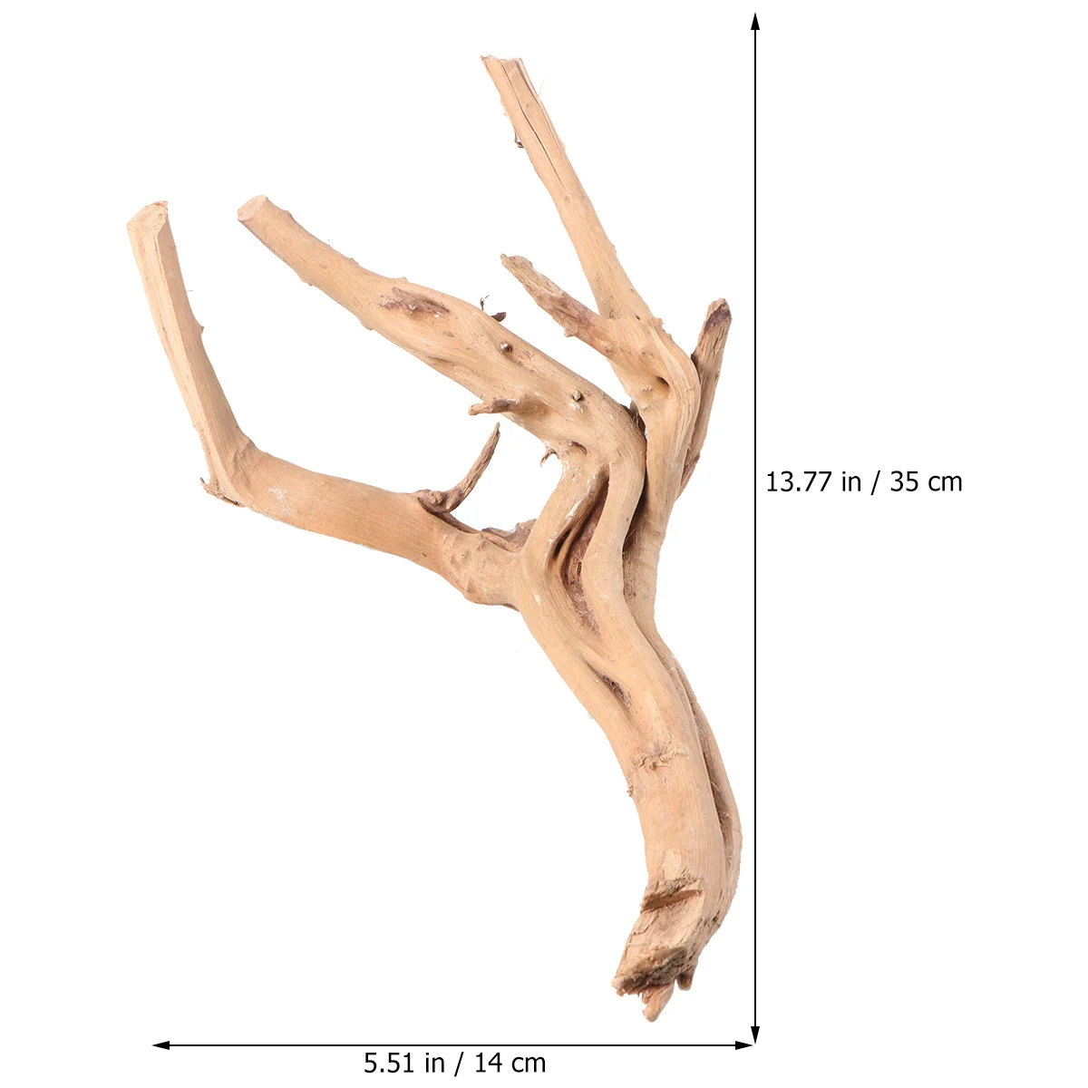 

30-35Cm Natural Driftwood Branch For Fish Tank Unique Non-Toxic Aquarium Ornament Driftwood For Freshwater Aquarium