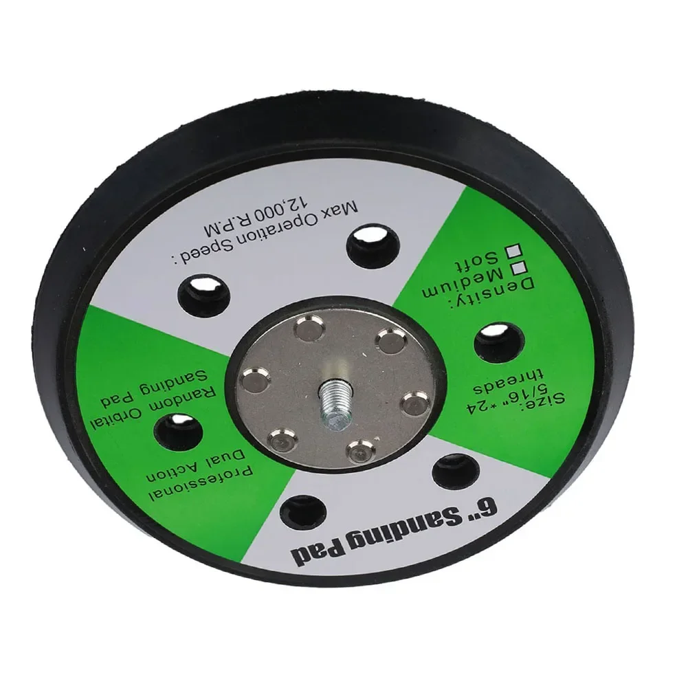Disco abrasivo in spugna per lucidatrice a gancio e anello per levigatrice da 5/6 pollici per levigatrice ad aria strumenti per lucidatrice