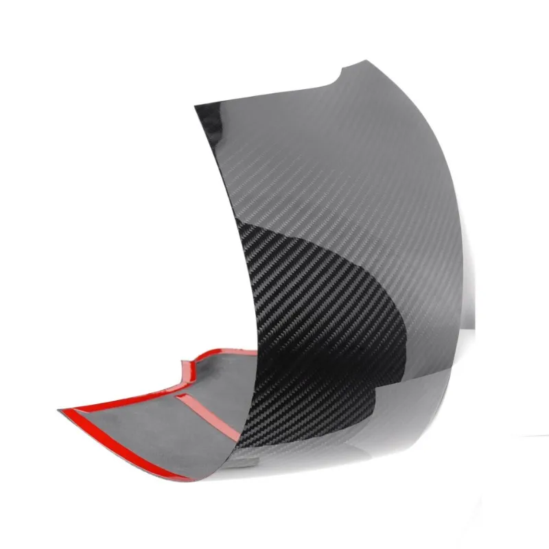 Carbon Fiber Interior Sticker Lower Trim Panel Gear Frame For Fiat 500 ABARTH 595 695 Car