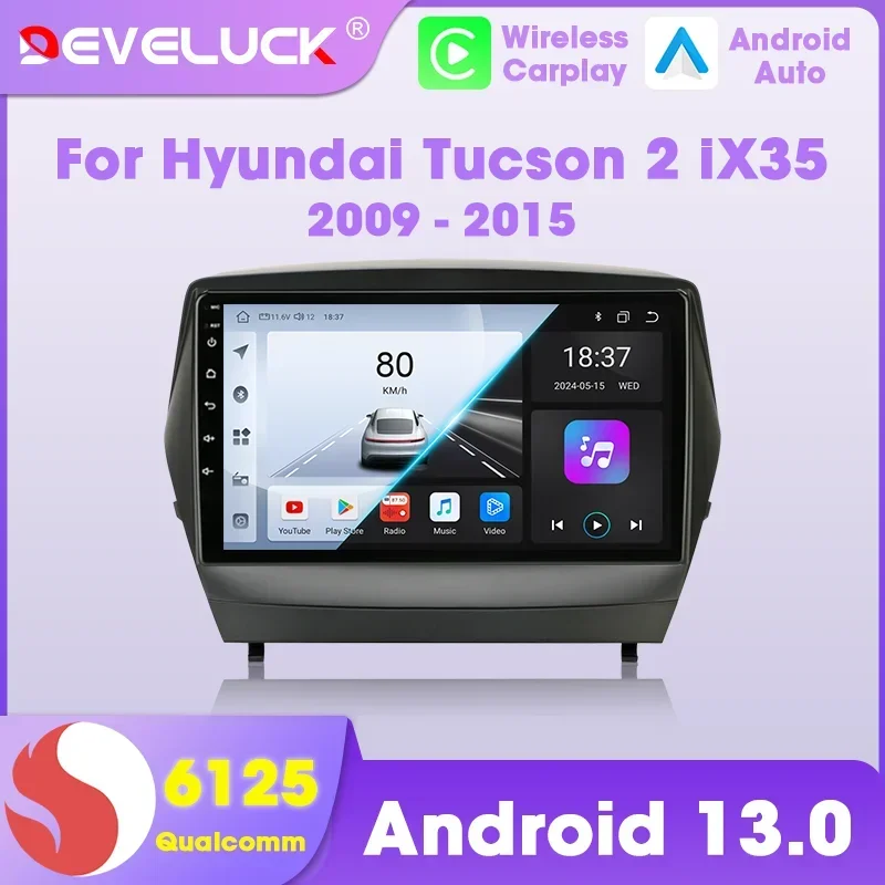 

2 Din Car Radio Android Auto Carplay For Hyundai Tucson 2 LM ix35 2009-2015 Intelligent Systems Stereo Autoradio Navi Head Unit