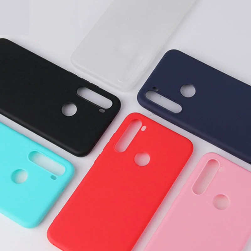 Candy colors phone case For Xiaomi Redmi Note 8 8t 9 9s 10 Pro Redmi 5 5A 6 6A 7 7A 8 8A 9 9A 9C Silicone TPU Matte cover case