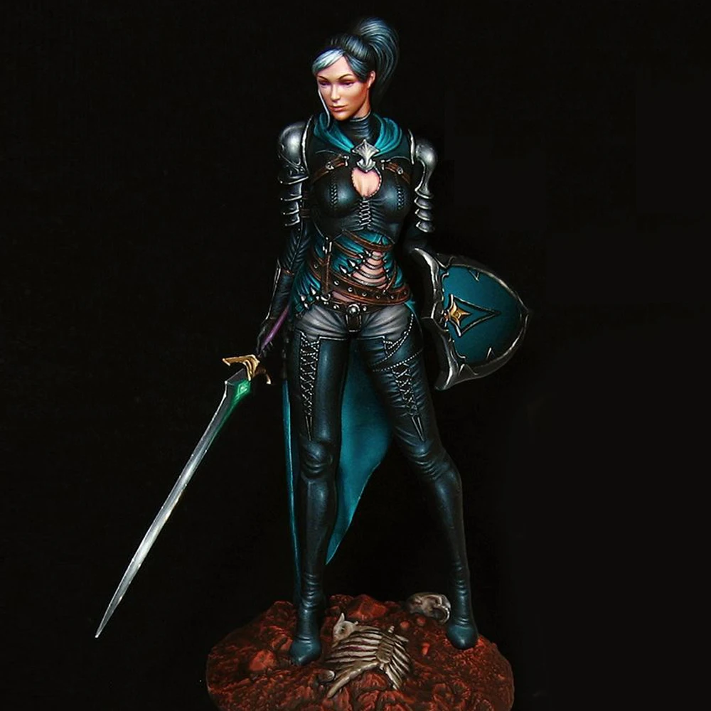 1/24 The Rogue, Sexy Female Warrior, Resin Model figure, Fantasy series, Unassembled and unpainted kit