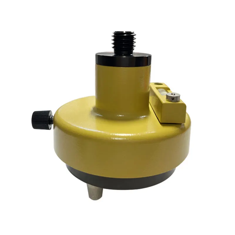 Yellow Rotating Adapter For Prisms GPS Surveying With Optical Plummet 5/8\