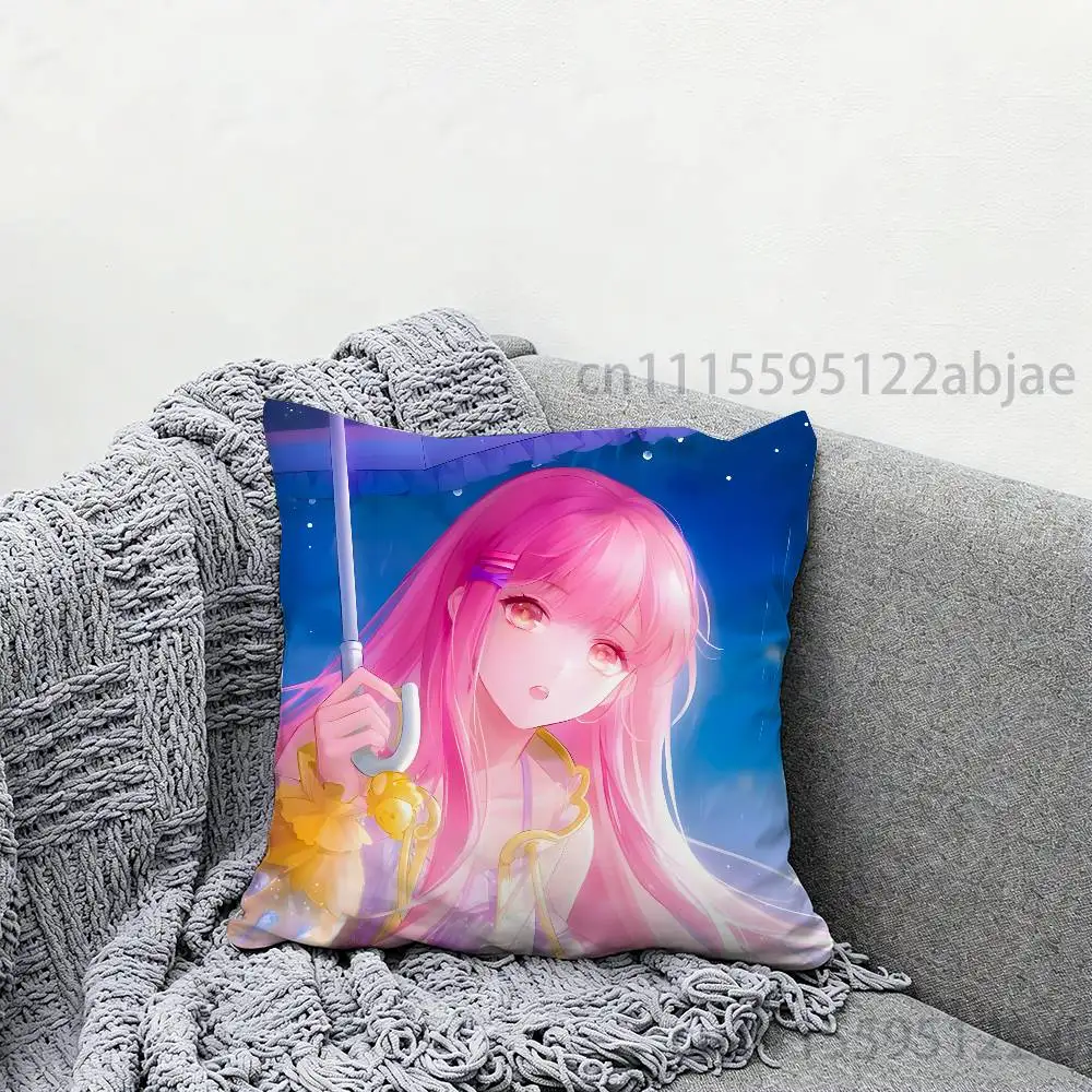 M-Miracle Nikki Throw Pillow Case Decoration Bed Custom Square Pillowcase Pad Cover