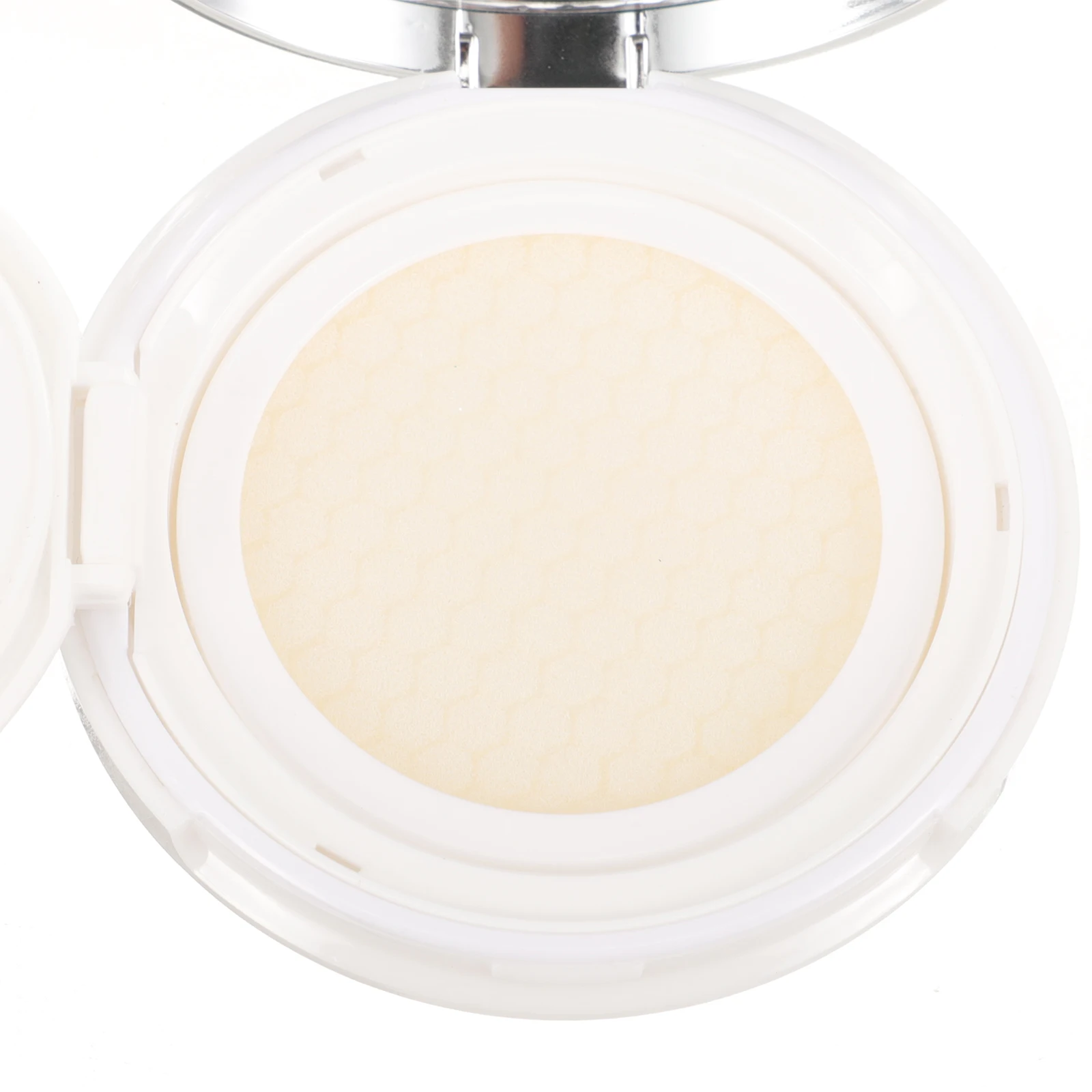 

2 pcs Refillable Cushion Foundation Case Empty Sturdy Lightweight Travel Size With Puff For Loose Body Makeup Container