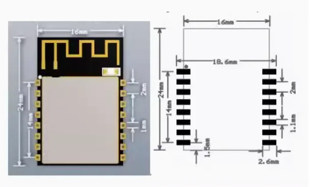 

5PCS Esp-12s/industrial WiFi/ESP8266 Серийный порт для WiFi/режим беспроводной передачи