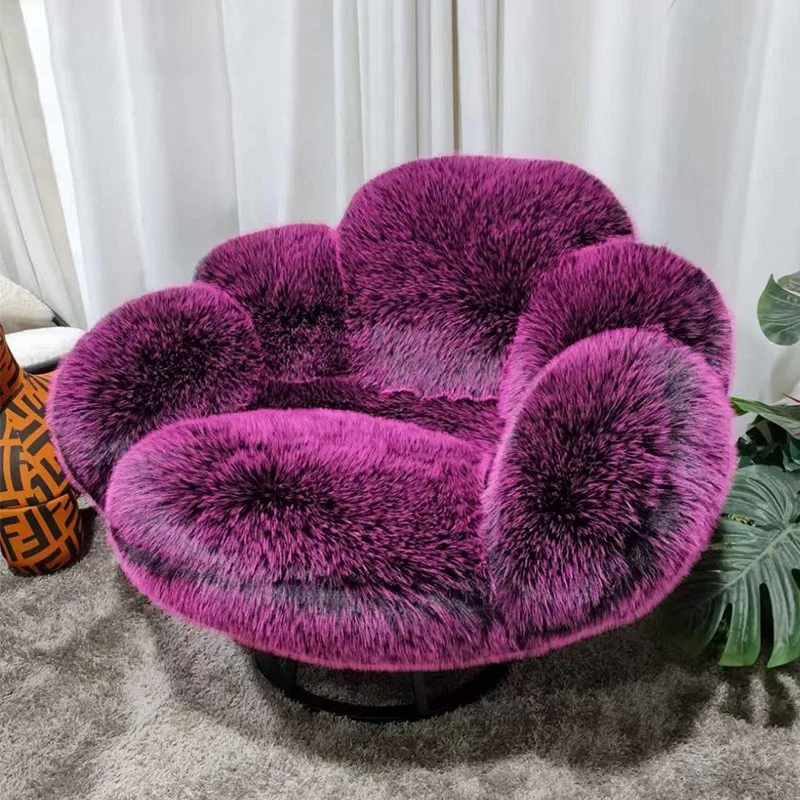 Bear Paw Sofa Creative Furniture Living Room Decoration Customized Sofa Chair Plush Texture Leisure Lounge Chair 100x108x83cm