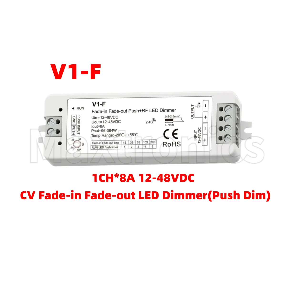 NIEUWE SKYDANCE 2.4G LED Dimmer Controller Serie S1-HV/V1-F/V1-KC/V1-HP Draadloze 1CH Dimmen Constante Spanning voor LED Strip Licht