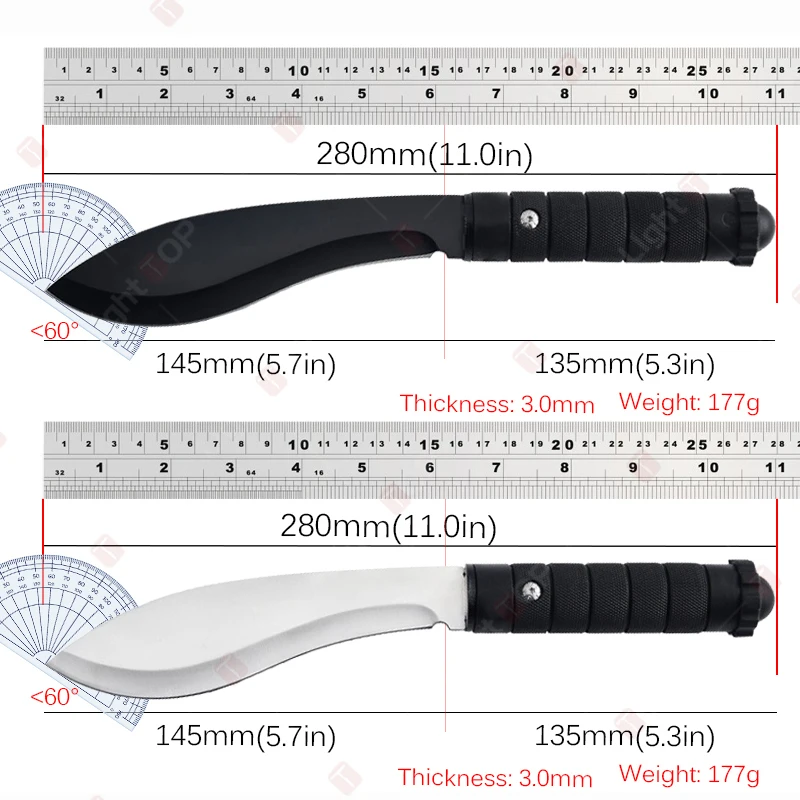 Stainless Steel Kitchen Knife Household Vegetable Fruit Knife Meat Cleaver Forged Knife Boning Knife Barbecue Meat Cooking Knife