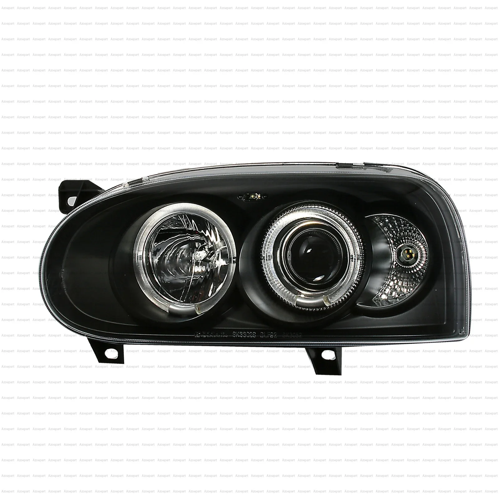 Smoked Headlight Head Light Lamp for Volkswagen VW Golf 3 Mk3 1991 1992 1993 1994 1995 1996 1997