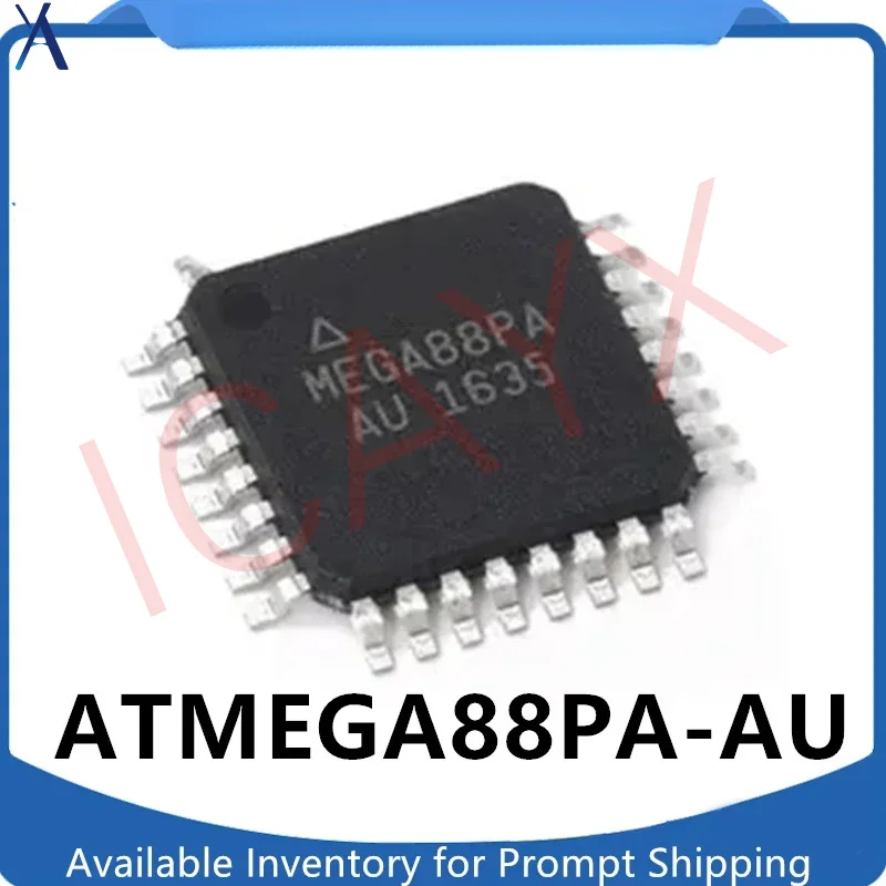 

1PCS New ATMEGA88PA-AU MEGA88PA TQFP-328-bit Microcontroller Chip Original