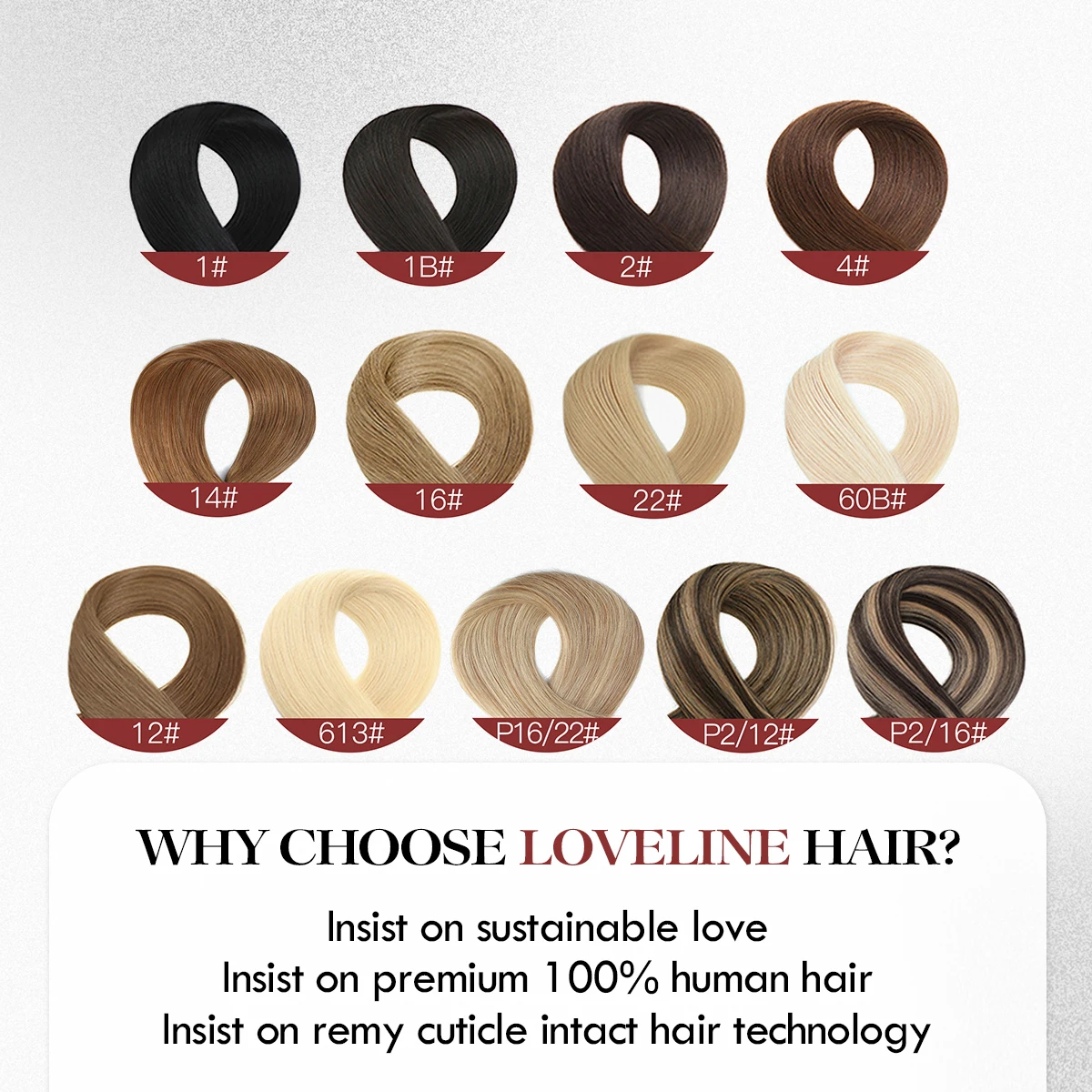 Loveline I تلميح وصلات شعر شعر الإنسان الساخن الانصهار عذراء تمديدات شعر ريمي 15A الكيراتين كبسولة براون شقراء صالون العرض