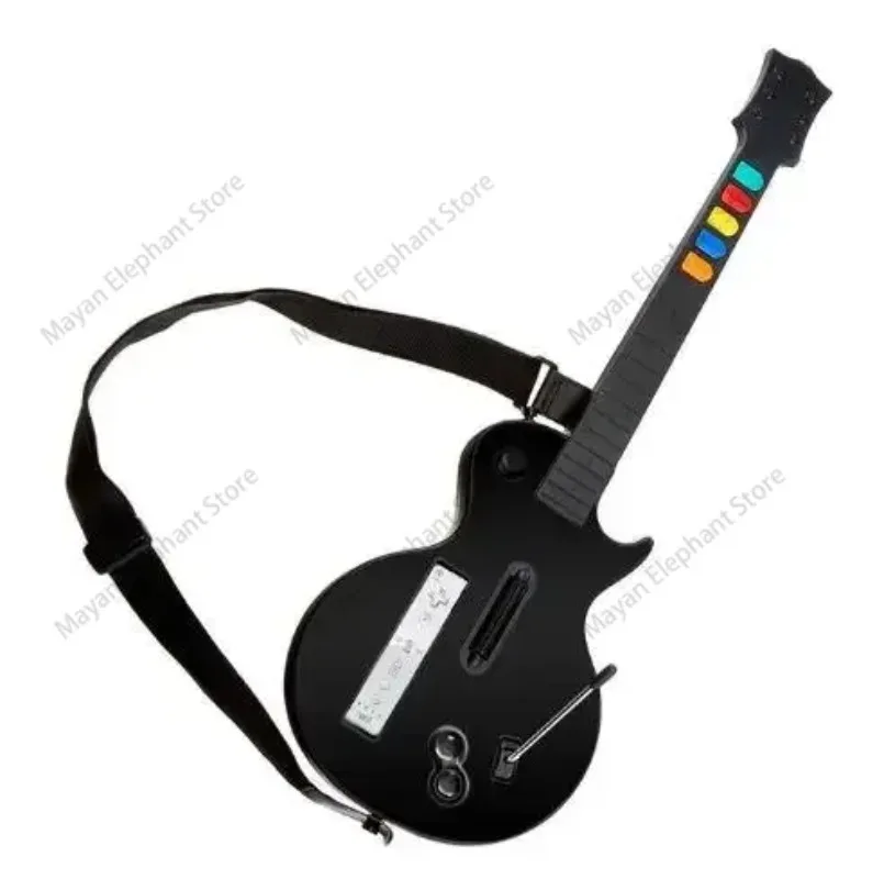 Guitar  Wireless Gaming Controller   Rock band 2.4 G Remote  Handle Console Gamepad 5Key For PC PS3