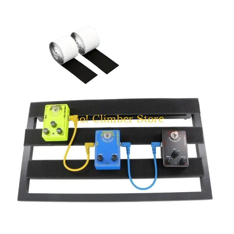 Q84C Nonslip Effect Track Board Guitar Effect Pedal Board for Musical Instrument