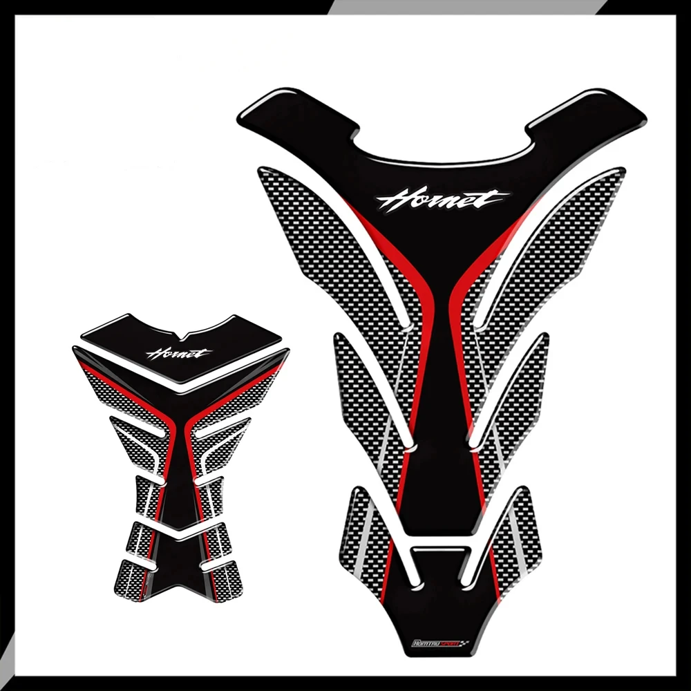 

For Honda Hornet CB600F CB650F CB250 CB1000R Tankpad 3D Carbon-look Motorcycle Tank Pad Protector Decals