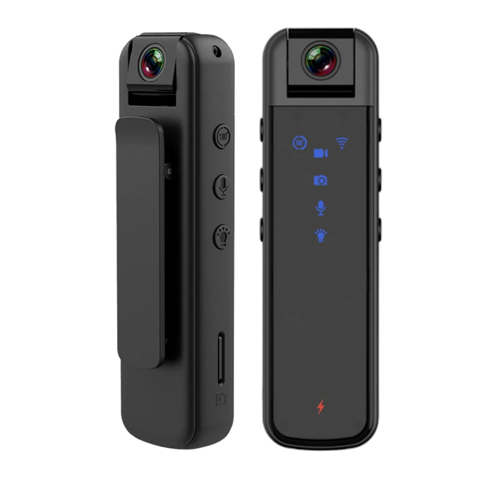 

Mini Camera HD 1080P with WiFi Portable Small Digital Video Recorder Police BodyCam Infrared Night Vision Miniature Camcorder