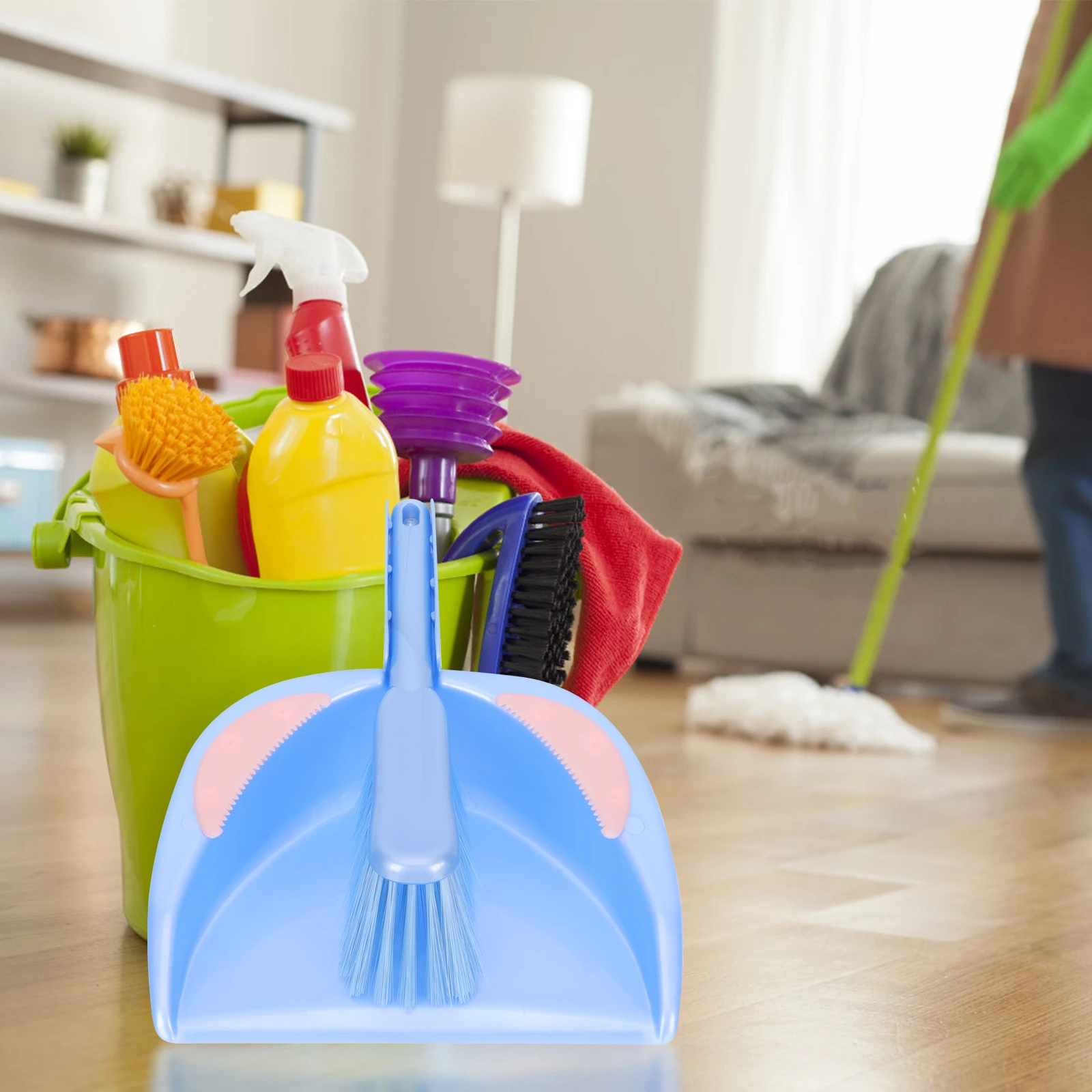 

Mini Broom Dustpan Set Essential Cleaning Tools for Desktop and Counters