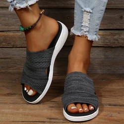 Summer Women Sandals Shoes Beach Sandals Ladies Slides Women's Sandals Wedge Ladies Shoes Outdoor Woman Slippers Female Footwear