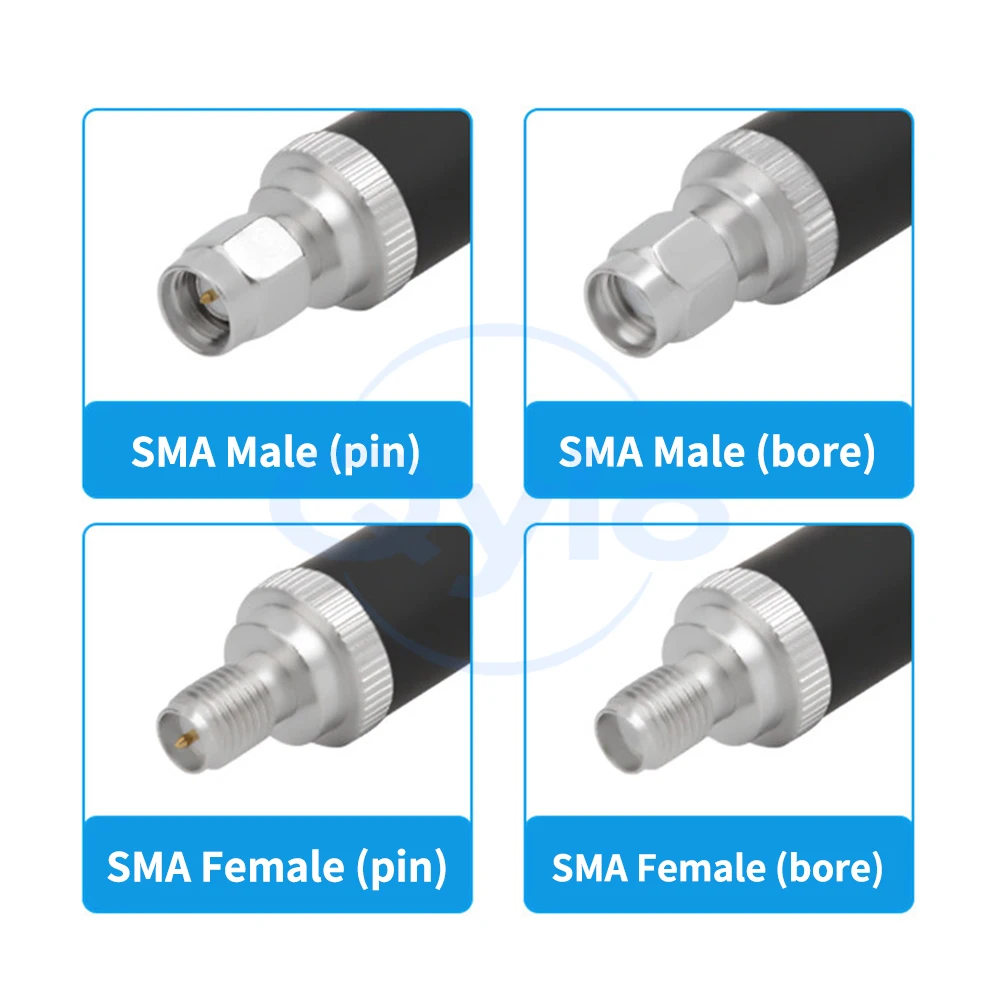 

Кабель-адаптер SMA-SMA (штекер/гнездо) RG213, многожильный, гибкий, из цельной меди, высокочастотный (1 шт.)