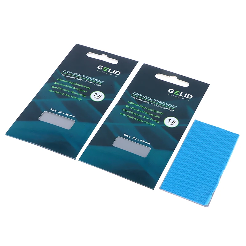 

GELID 15W/MK Thermal Pad CPU/GPU Graphics Motherboard Silicone Grease Pad Heat Dissipation Silicone Pad'