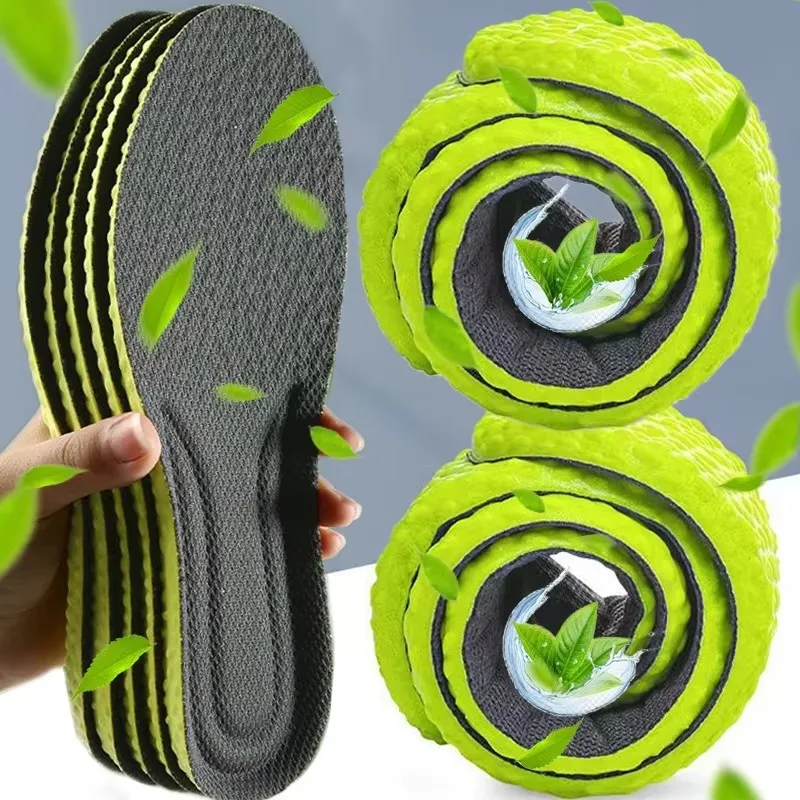 Sport Running Insole Flat Foot Orthopedic Plantar Fasciitis Templates Men Women Arch Support Cushion Foot Pads Sneaker Shoe Pads
