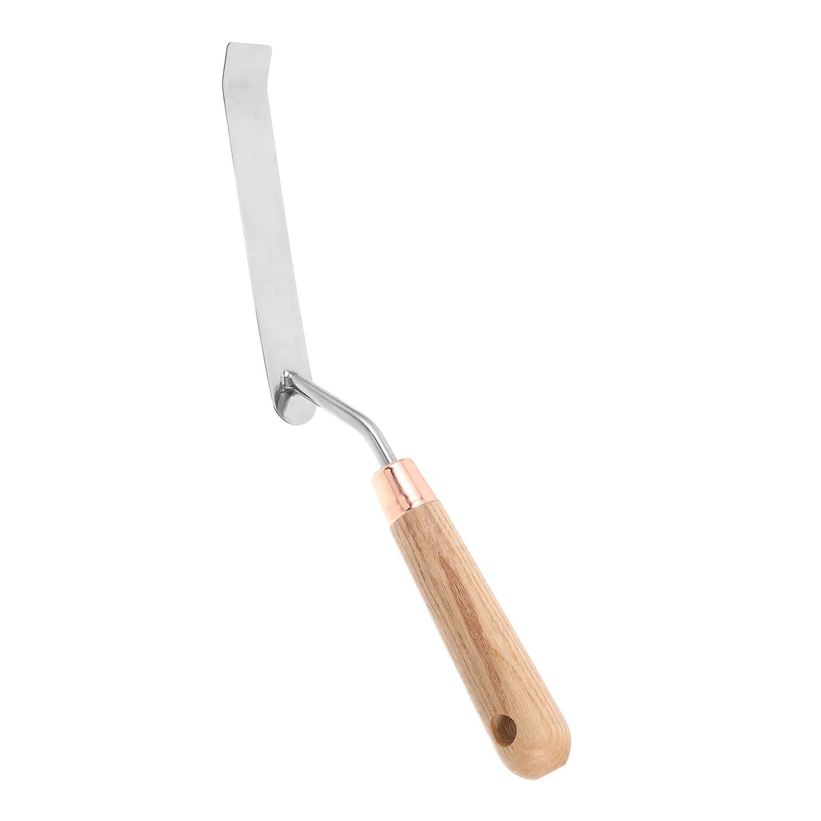 Baseball Dig Out Tool Stainless Steel Scoop Wood Handle Heavy Duty Digging Shovel Outdoor Field Cleaning Tool Softball Base