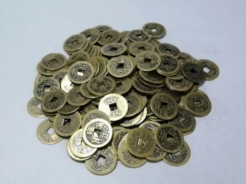 

Collection 200 Pcs China Bronze Coin Old Dynasty Antique Currency sent at random