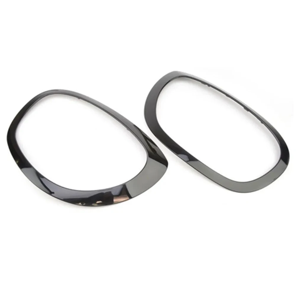 Size As Shown In The Picture Headlight Trim Ring High Universality Fitment High-quality Materials Non-deformation