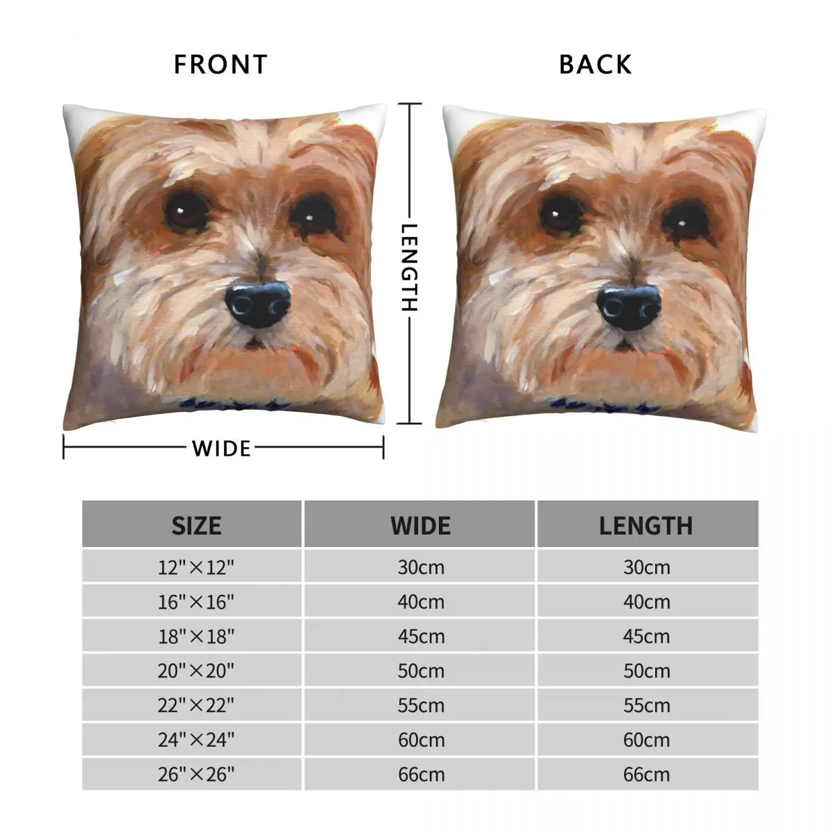 Desi My Havanese Square Pillowcase Polyester Linen Velvet Pattern Zip Decor Room Cushion Cover