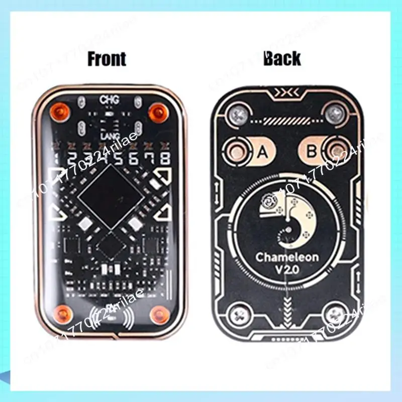 A17Z Chameleon Ultra V2.0 RFID Smart Chip Reader Emulator + 9CUID Schlüsselbund 125 Khz 13,56 Mhz Karte Dekodieren NFC Duplikator