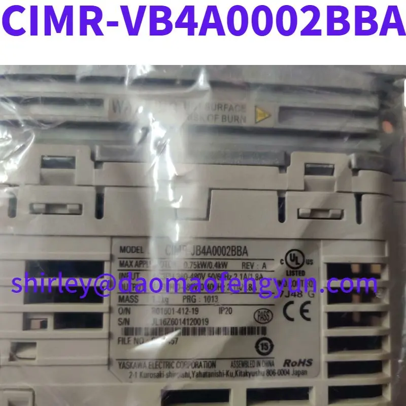 Imagem -02 - Brand Novidades Frequency Converter Cimr-vb4a0002bba