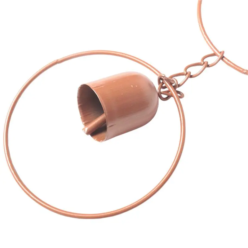 A27F-Steel Leaf Rain Chain, Garden Gift For Mom, Gutters, Rain Catcher For Downspout With Adapter, Thick Flower Cups