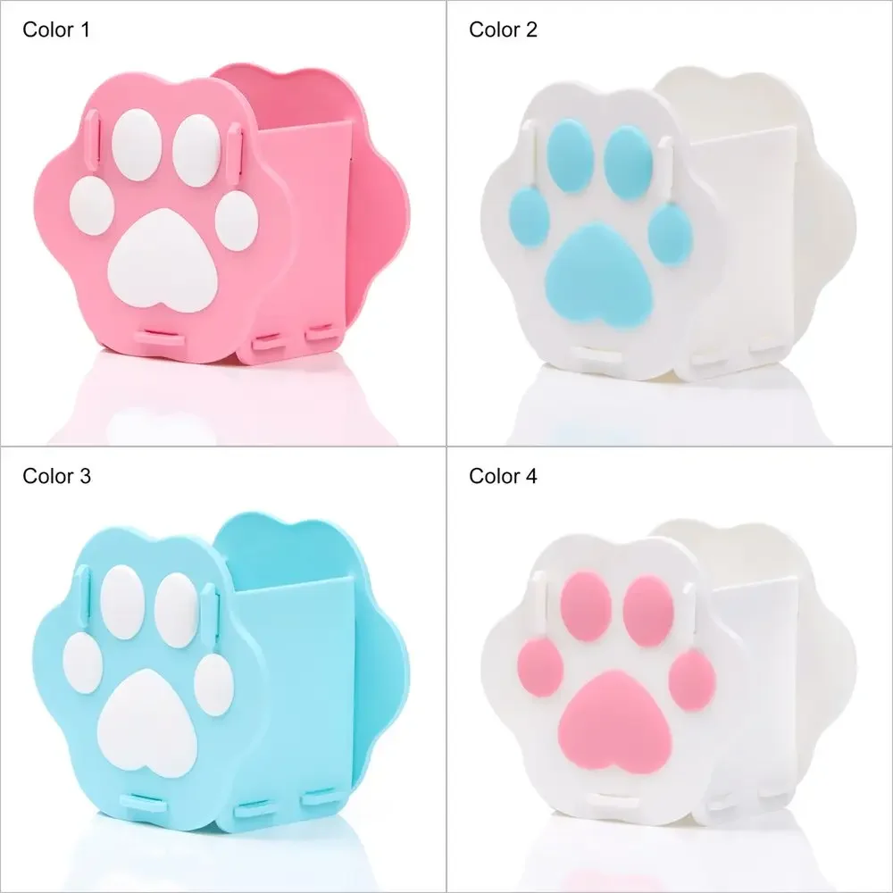 Imagem -05 - Cat Claw Shape Pen Holder Fofos Criativos Escola Escritório Desktop Organizer Grande Capacidade Kawaii Stand Lápis Case Desk Decor