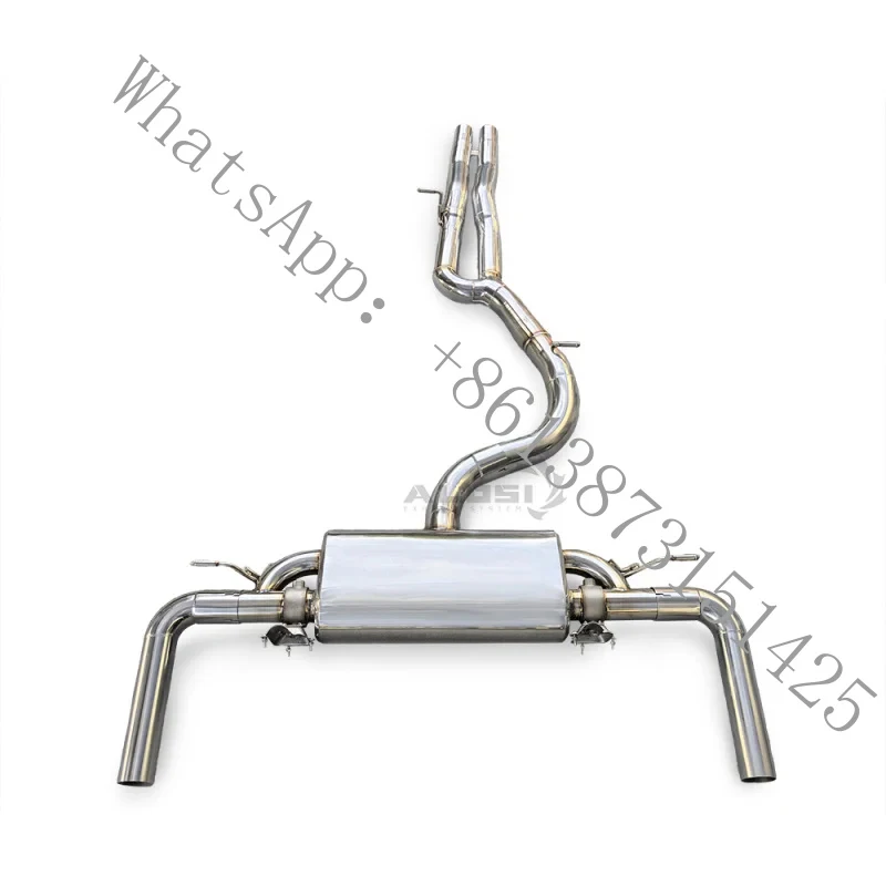 

CatBack Exhaust RS3 2.5T 2017-2023 Stainless Steel Electronic Muffler Exhaust Pipe Automotive Sport