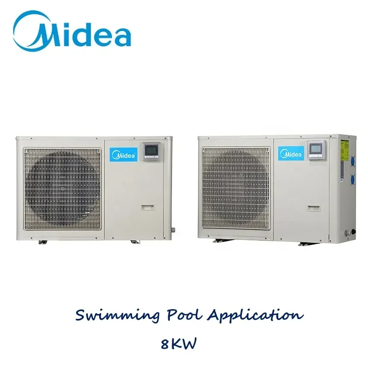 Midea NUOVA ENERGIA 8KW Riscaldatore per piscina con inverter Pompa di calore aria-acqua