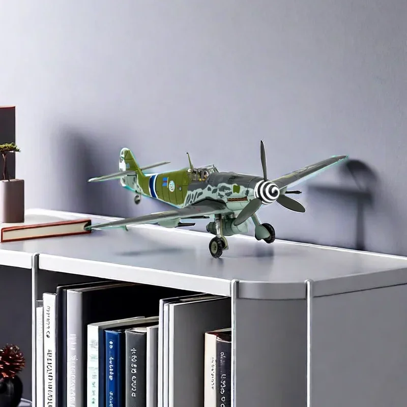 Authentic Replica Diecast Alloy Model Toy 1:72 Scale AA27112 Me109G6 Aircraft Perfect for Display Decoration or as a Unique Gift