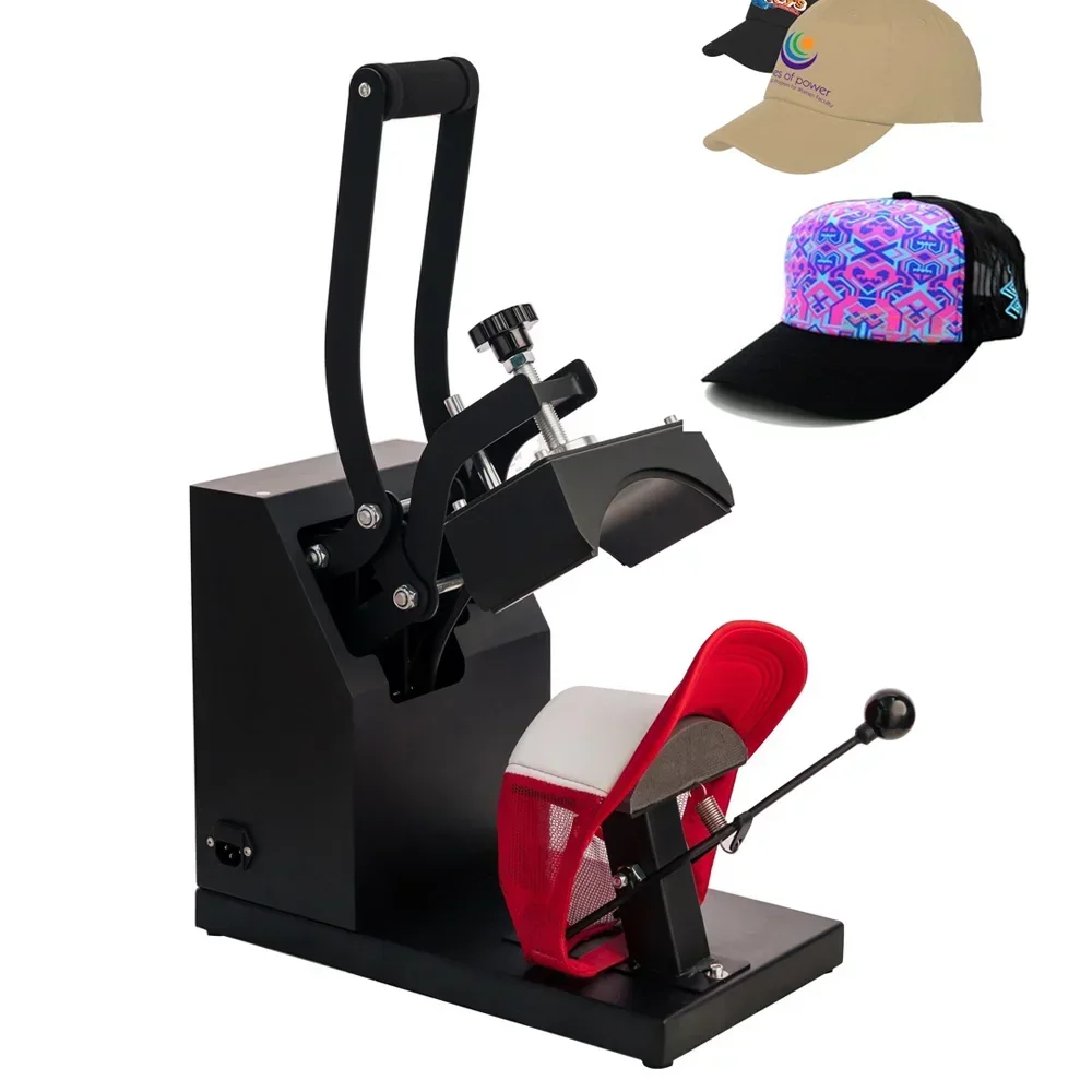 Cap Heat Press Machine Manual Sports Baseball Hat Cap Sublimation Heat Press Transfer Machine