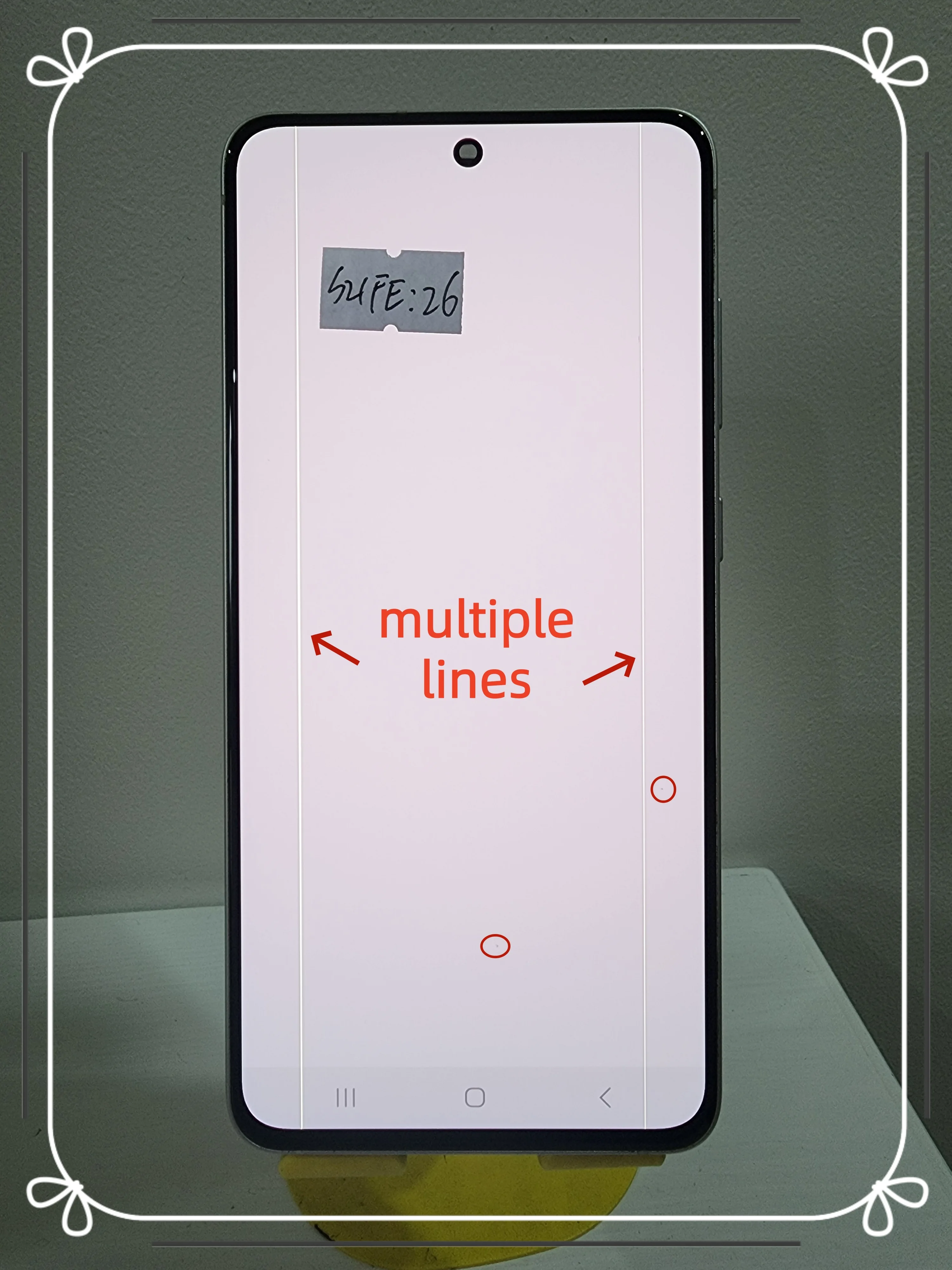 Original AMOLED For Samsung Galaxy S21 FE 5G G990 G990U G990E G990B/DS LCD Display Touch Screen Digitizer Replacemen