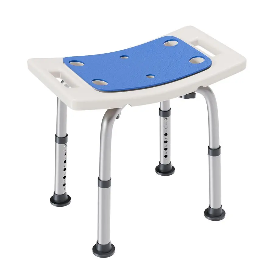 

Chair for Elderly Shower Seat for Inside Tub ToolFree Shower Stool 6 Adjustable Heights Bathtub Chairs for Disabled and Seniors