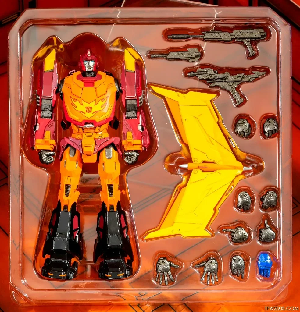 IN STOCK ThreeZero 3A G1 MDLX Transformation Rodimus Prime Hot Rod G1 High Quality Action Figure Toys