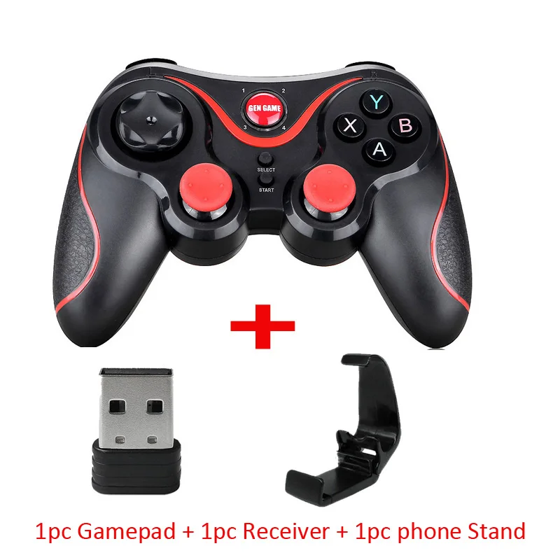S3 Bluetooth Gamepad per Android Wireless Joystick Controller di gioco per Smartphone PC IOS Android TV Box Kids Festival Gifts