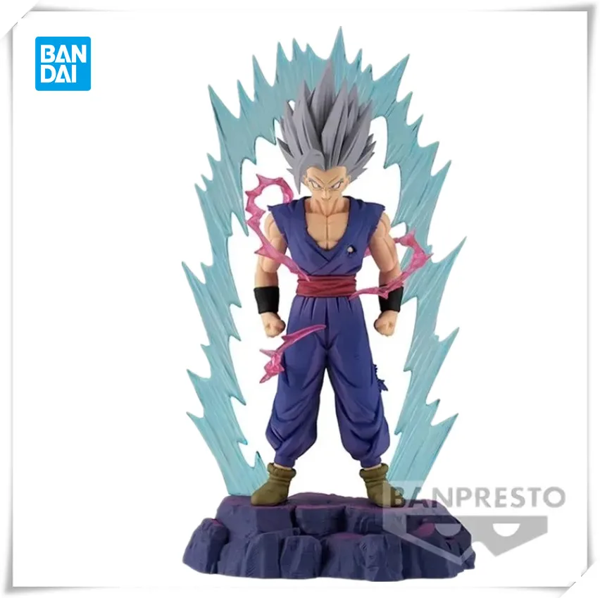 

Bandai Original BANPRESTO Anime Dragon Ball story box vol.8 Son Gohan action figure collectible model toys