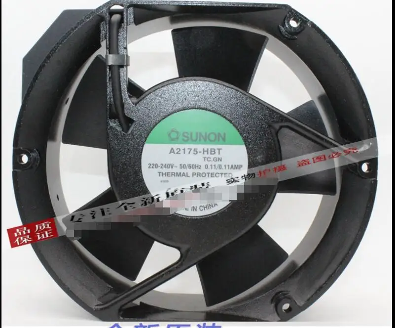 

SUNON A2175-HBL 220-240V 0.11AMP 172x172x51mm Server Cooling Fan