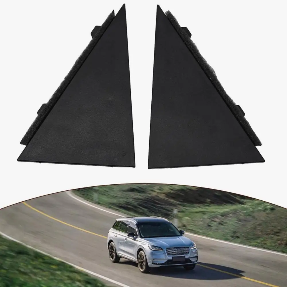 Automotive Triangle Window Cover Rear Door Side Window Triangle Cover Rear Pillar Trim Panel Noise Reduction Seal Durable
