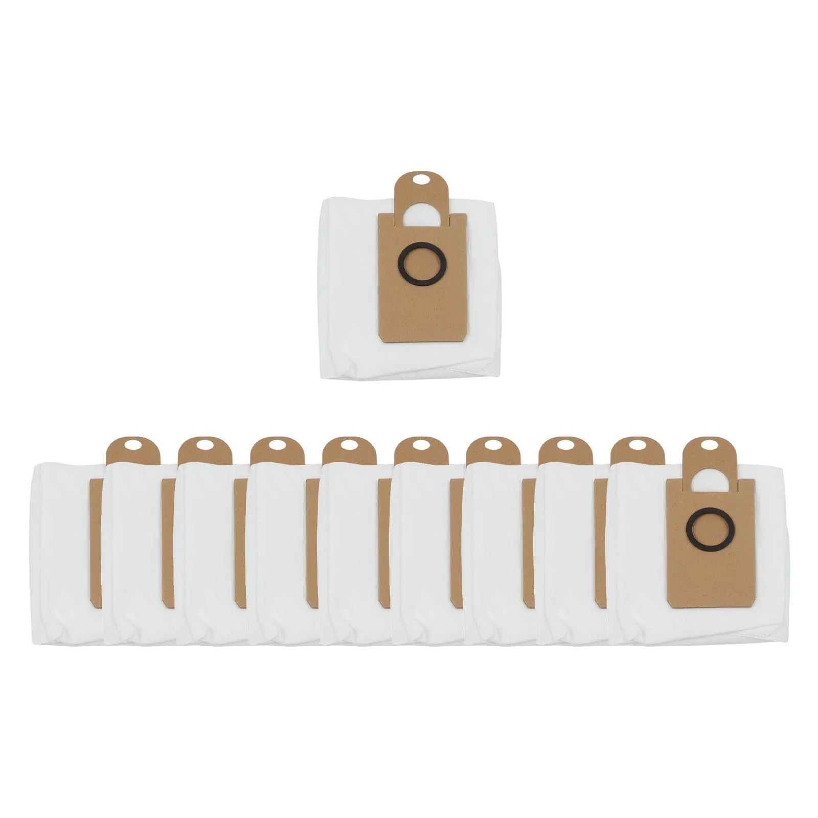 Daily Maintenance White Dust Bags Easy Install Vacuum Accessories Replacement Dust Bags For Elite Robot Vacuum